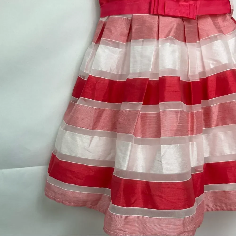 Btween pink and white party dress